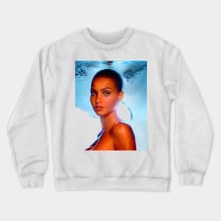 Water Nymphet no Boarder Crewneck Sweatshirt